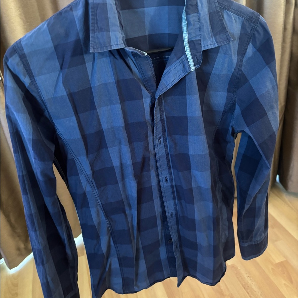 Burberry Blue Checkered